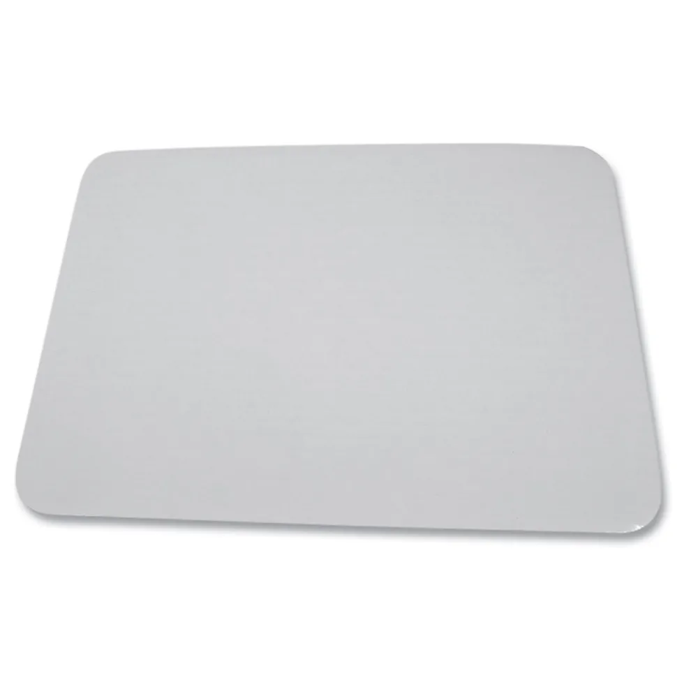 SCT 10 in. x 14 in. 1/4 Sheet Single Wall Pad Paper Bakery Cake Pad - Bright White (100/Bundle)
