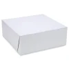 SCT 16 in. x 16 in. x 6 in. Paper Standard Bakery Boxes - White (50/Carton)