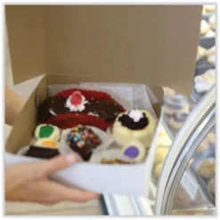 SCT 8 in. x 2.5 in. x 8 in. Standard Paper One-Piece Non-Window Bakery Boxes - White (250/Bundle)