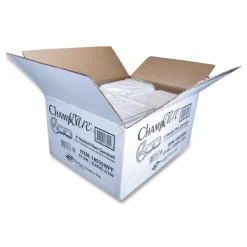 SCT ChampWare Molded-Fiber Clamshell Containers, 9 x 9 x 3, White, 100/Sleeve, 2 Sleeves/Carton