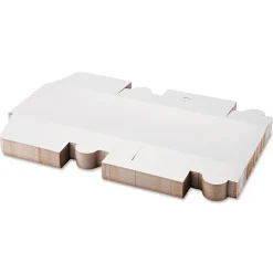 SCT SCH 0977 10 in. x 10 in. x 5.5 in. Paper One-Piece Non-Window Bakery Boxes - White (100/Carton)