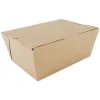 SCT SCH 0734 ChampPak 7.75 in. x 5.5 in. x 3.5 in. #4 Carryout Boxes - Kraft (160/Carton)