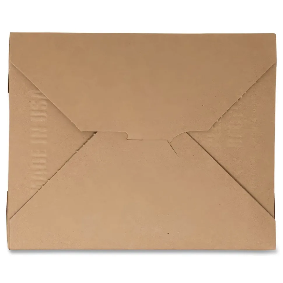 SCT SCH 0734 ChampPak 7.75 in. x 5.5 in. x 3.5 in. #4 Carryout Boxes - Kraft (160/Carton)