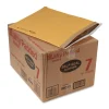Sealed Air Jiffy #7 Paper Padding Self-Adhesive Closure 14.25 in. x 20 in. Padded Mailer - Natural Kraft (50/Carton)