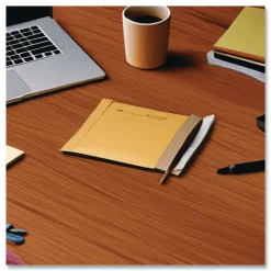 Sealed Air Jiffy #7 Paper Padding Self-Adhesive Closure 14.25 in. x 20 in. Padded Mailer - Natural Kraft (50/Carton)