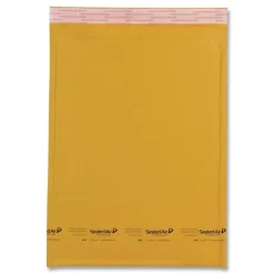 Sealed Air Jiffylite #6 Barrier Bubble Air Cell Cushion Self-Adhesive Closure Self-Seal 12.5 in. x 19 in. Bubble Mailer - Brown Kraft (50/Carton)