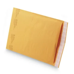 Sealed Air Jiffylite #4 Barrier Bubble Air Cell Cushion Self-Adhesive Closure Self-Seal 9.5 in. x 14.5 in. Bubble Mailer - Brown Kraft (100/Carton)