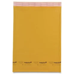 Sealed Air Jiffylite 10.5 in. x 16 in. No. 5 Barrier Bubble Air Cell Cushion Self-Seal Bubble Mailer - Brown Kraft (25/Carton)