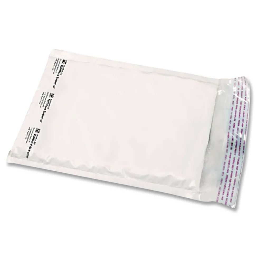 Sealed Air Jiffylite 8.5 in. x 12 in. #2 Barrier Bubble Air Cell Cushion Self-Adhesive Closure Self-Seal Bubble Mailer - White (100/Carton)