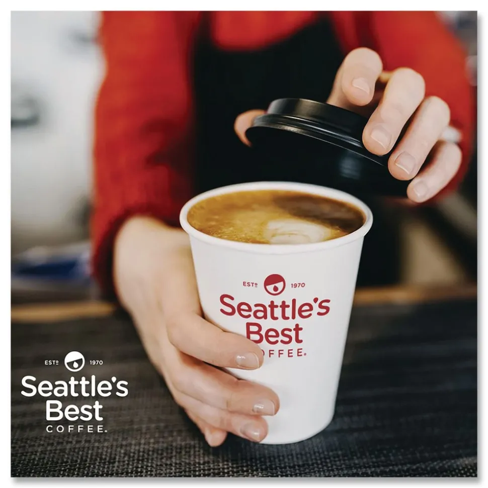 Seattle's Best 12420871 2.1 oz. Packet Premeasured Coffee Packs - Portside Blend (72/Carton)