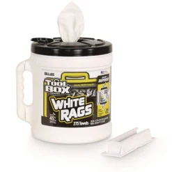 Sellars 1-Ply 10 x 12 Z300 Wipers Big Grip Dispenser - White (2/Carton)