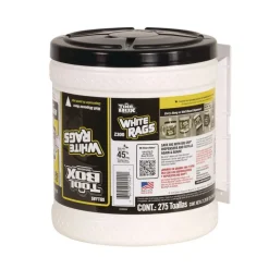 Sellars 1-Ply 10 x 12 Z300 Wipers Big Grip Dispenser - White (2/Carton)