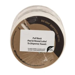 Sellars 1-Ply 10 x 12 Z300 Wipers Big Grip Refill - White (6/Carton)