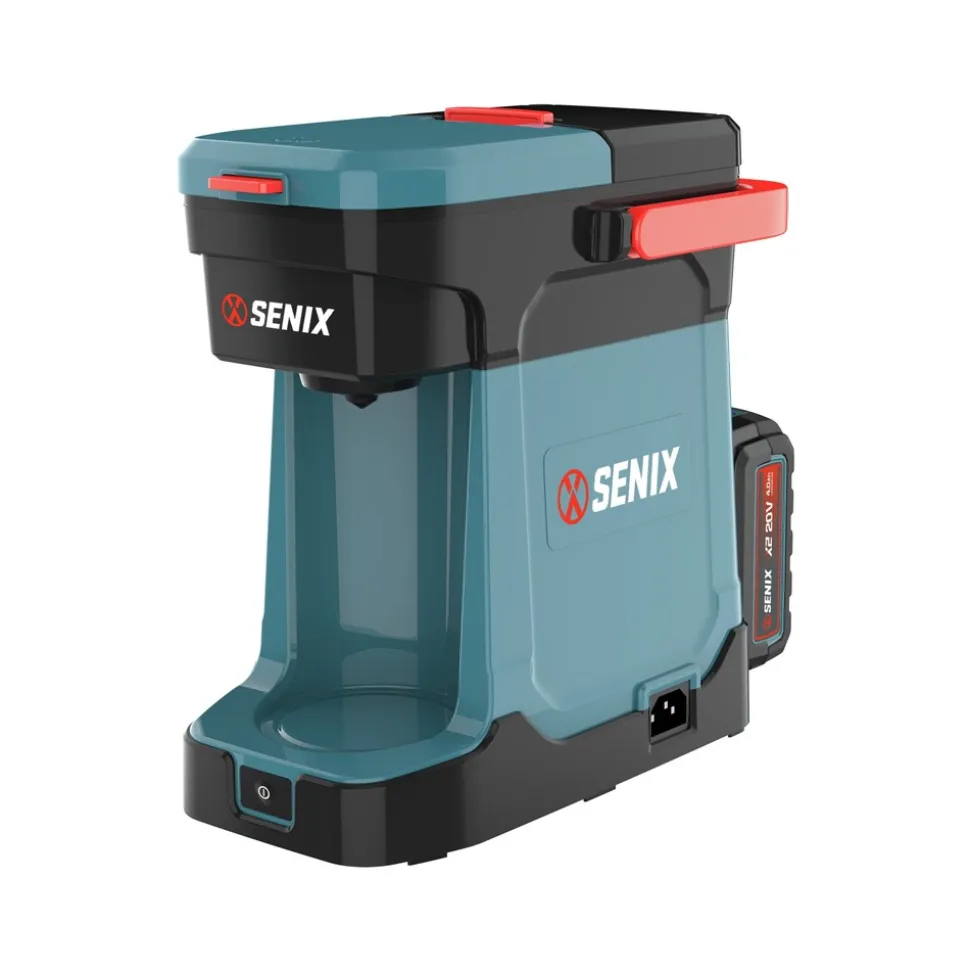 Senix X2 20V Max Cordless Portable Hybrid Coffee Maker