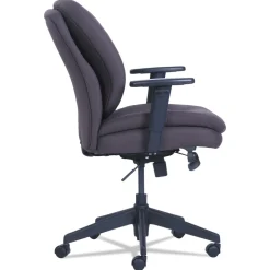 SertaPedic Cosset 275 lbs. Capacity Ergonomic Task Chair - Gray/Black
