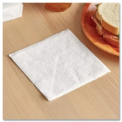 Seventh Generation 11-1/2 in. x 12-1/2 in. 1-Ply 100 Percent Recycled Napkins - White (12/Carton)