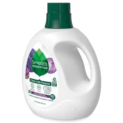 Seventh Generation 135 oz. Bottle Natural Liquid Laundry Detergent - Fresh Lavender (4/Carton)