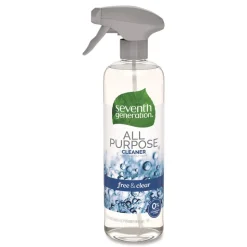 Seventh Generation 23 oz. Trigger Spray Bottle Natural All-Purpose Cleaner - Free and Clear/Unscented (8/Carton)