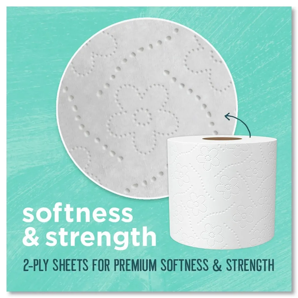 Seventh Generation 100% Recycled 2-Ply Bathroom Tissue - White (240 Sheets/Roll, 12 Rolls/Pack)