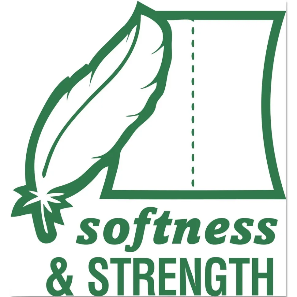 Seventh Generation 100% Recycled 2-Ply Bathroom Tissue - White (240 Sheets/Roll, 12 Rolls/Pack)