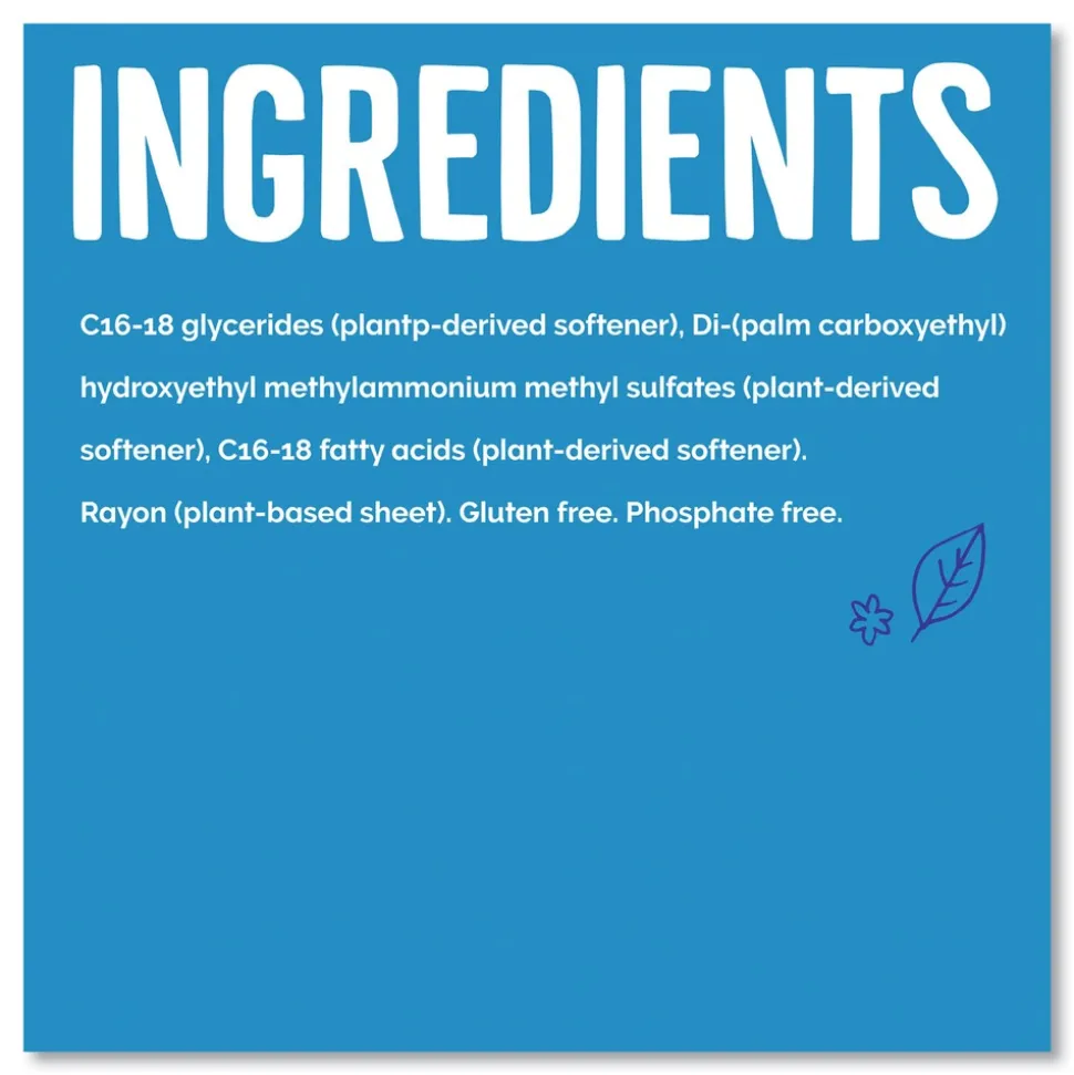 Seventh Generation Natural Fabric Softener Sheets - Unscented