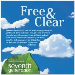 Seventh Generation Powder Natural Laundry Detergent Packs - Unscented (8/Carton)