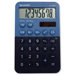 Sharp 8-Digit LCD Handheld Calculator