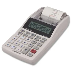 Sharp EL-1611V 2 Lines/Sec Printing Calculator - Black/Red Print