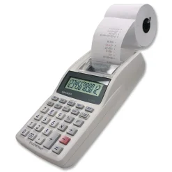 Sharp EL-1611V 2 Lines/Sec Printing Calculator - Black/Red Print