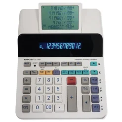 Sharp Paperless Printing Calculator with Check and Correct