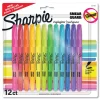 Sharpie Chisel Tip Pocket Style Highlighters - Assorted Ink Colors/Assorted Barrel Colors (12/Pack)