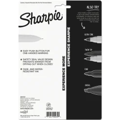 Sharpie Extra-Fine Needle Tip Retractable Permanent Marker - Assorted Colors (1-Set)