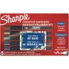 Sharpie Fine Brush Tip Creative Markers - Assorted Colors (5/Pack)