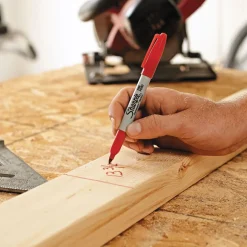 Sharpie Fine Bullet Tip Retractable Permanent Marker - Red (1-Dozen)