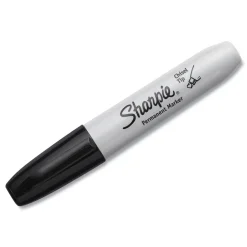 Sharpie Medium Chisel Tip Permanent Marker - Black (1-Dozen)