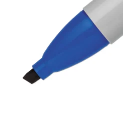 Sharpie Medium Chisel Tip Permanent Marker - Blue (1-Dozen)