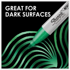 Sharpie Medium Chisel Tip Metallic Permanent Marker - Assorted (6/Pack)