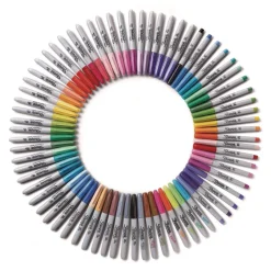 Sharpie Permanent Markers Ultimate Collection - Assorted Tip Sizes/Types/Assorted Colors (72/Pack)