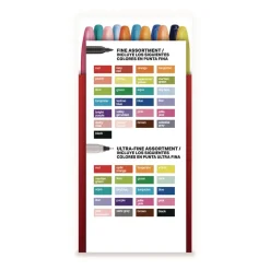 Sharpie Permanent Markers Ultimate Collection with Cosmic Colors - Assorted Tip Sizes/Types/Assorted Colors (45/Pack)
