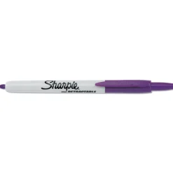 Sharpie Retractable Permanent Marker - Assorted Colors/Fine Bullet Tip (8/Set)