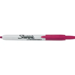 Sharpie Retractable Permanent Marker - Assorted Colors/Fine Bullet Tip (8/Set)