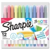Sharpie S-Note Chisel Tip Creative Markers - Assorted Ink/Barrel Colors (12/Pack)