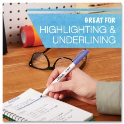 Sharpie S-Note Chisel Tip Creative Markers - Assorted Ink/Barrel Colors (12/Pack)