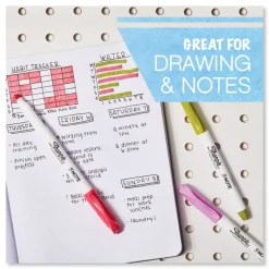 Sharpie S-Note Chisel Tip Creative Markers - Assorted Ink/Barrel Colors (12/Pack)