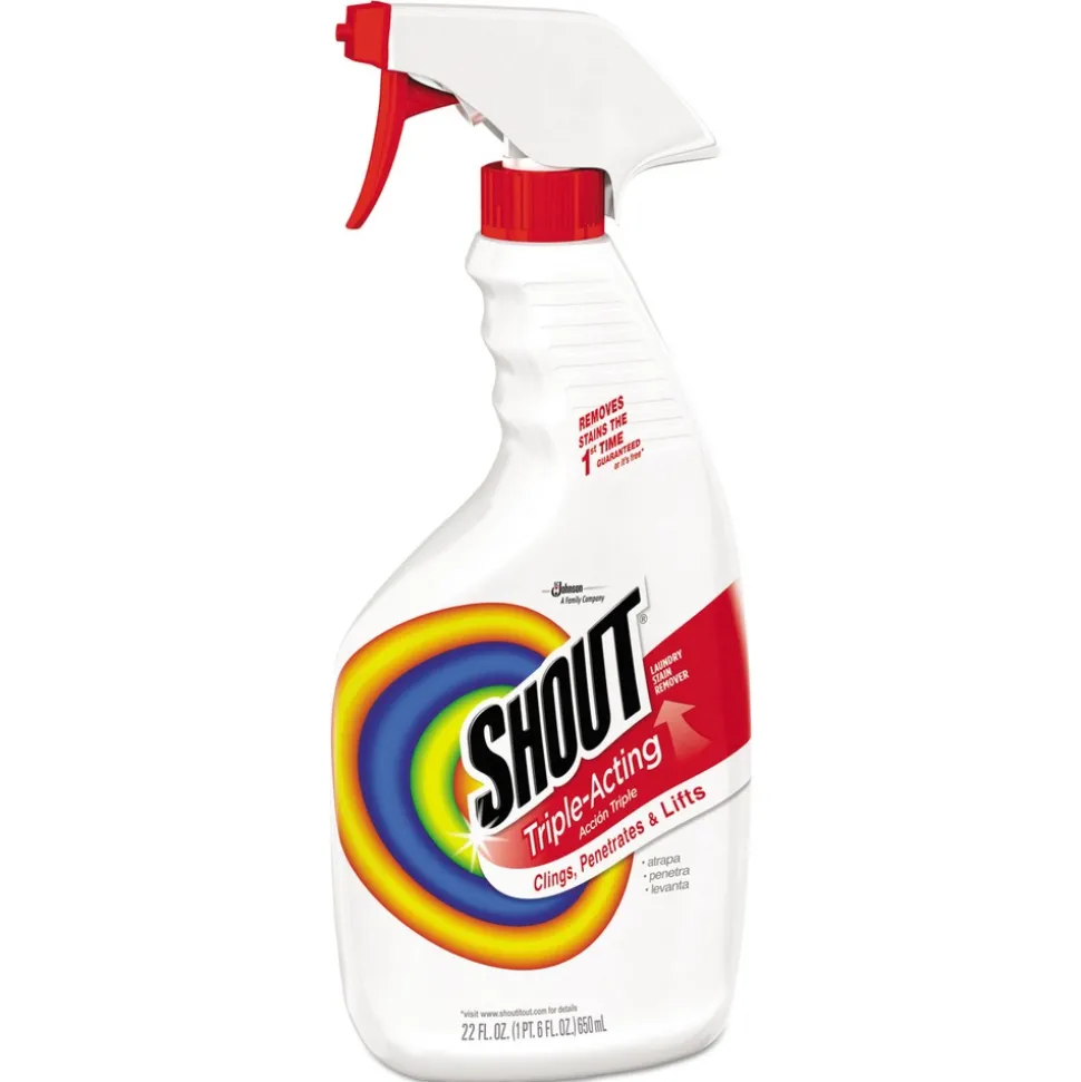 Shout 22 oz. Spray Bottle Laundry Stain Treatment (8/Carton)