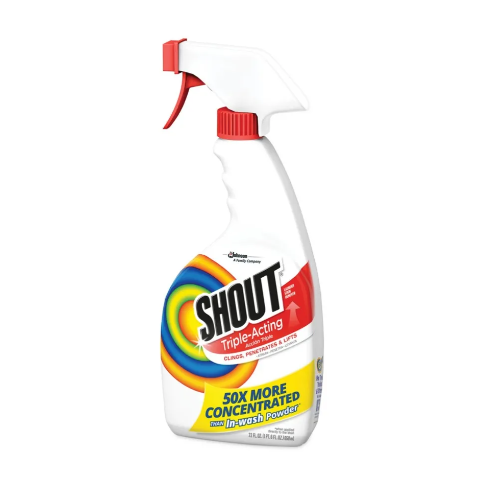 Shout 22 oz. Trigger Spray Bottle Laundry Stain Treatment - Pleasant Scent