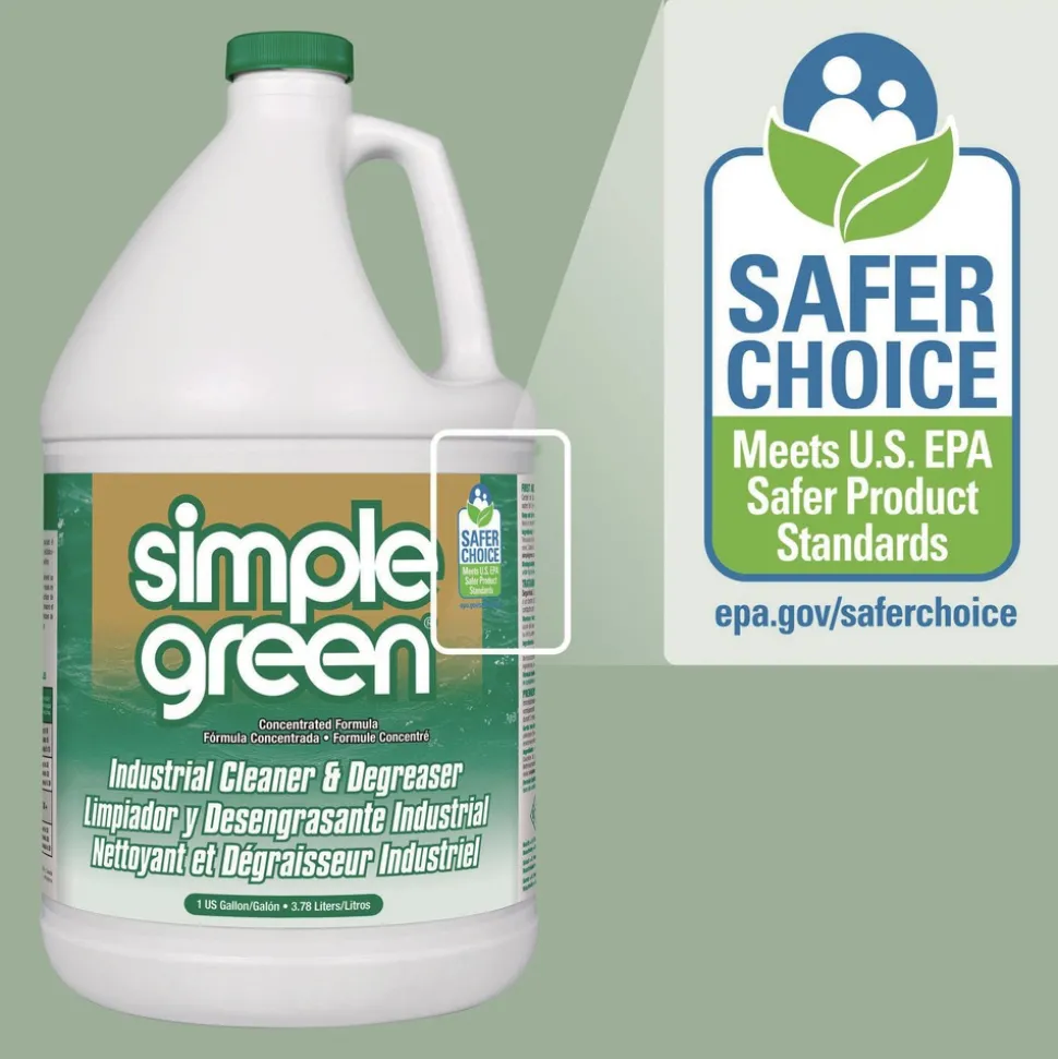 Simple Green 1 gal. Bottle Concentrated Industrial Cleaner and Degreaser (6/Carton)