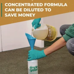 Simple Green 1 Gallon Bottle Unscented Clean Building Carpet Cleaner Concentrate