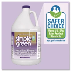 Simple Green 1 Gallon Industrial Cleaner and Degreaser - Lavender Scent (6/Carton)