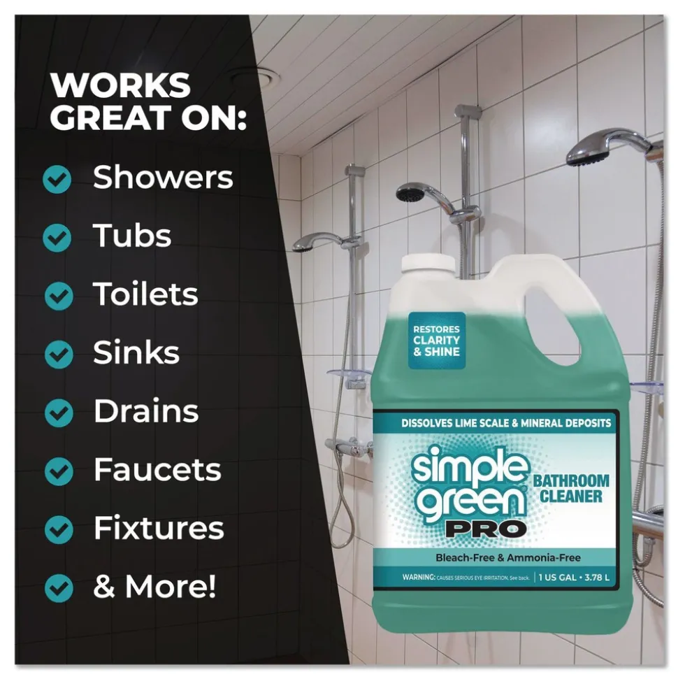 Simple Green 1 Gallon Pro Bathroom Cleaner (4/Carton)